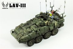 （小号手 01519）1/35加拿大陆军LAV-III型8x8轮式装甲车