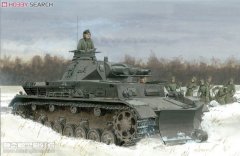 【威龙 6764】德国四号坦克B型带雪铲板件和图纸