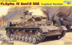【威龙 6779】德四号坦克D型DAK热带沙漠版板件图和说明书