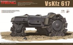 （MENG SS-001）德国VsKfz 617扫雷车板件图和说明书