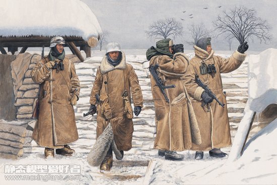 【威龙 6518】德军冬天大褛步兵(列宁格勒1943)板件图和说明书