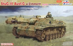 【威龙 6633】德国三突G型坦克后期型带防磁装甲板件图和说明书
