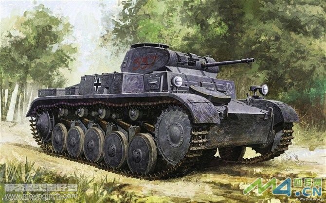 【威龙 6263】二号坦克F型板件图和说明书