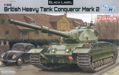 【威龙 3555】英国FV214“征服者”重型坦克板件图和说明书