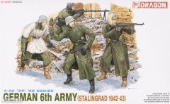【威龙 6017】德国第6军士兵(斯大林格勒)板件图和说明书