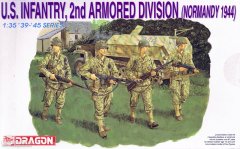【威龙 6120】二战美国第二装甲步兵师板件图和说明书