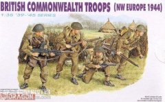 【威龙 6055】英联邦部队（西北欧1944）板件图和说明书