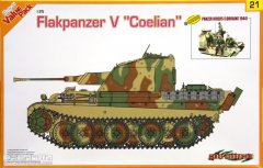 【威龙 9121】德国豹式防空坦克板件图和说明书