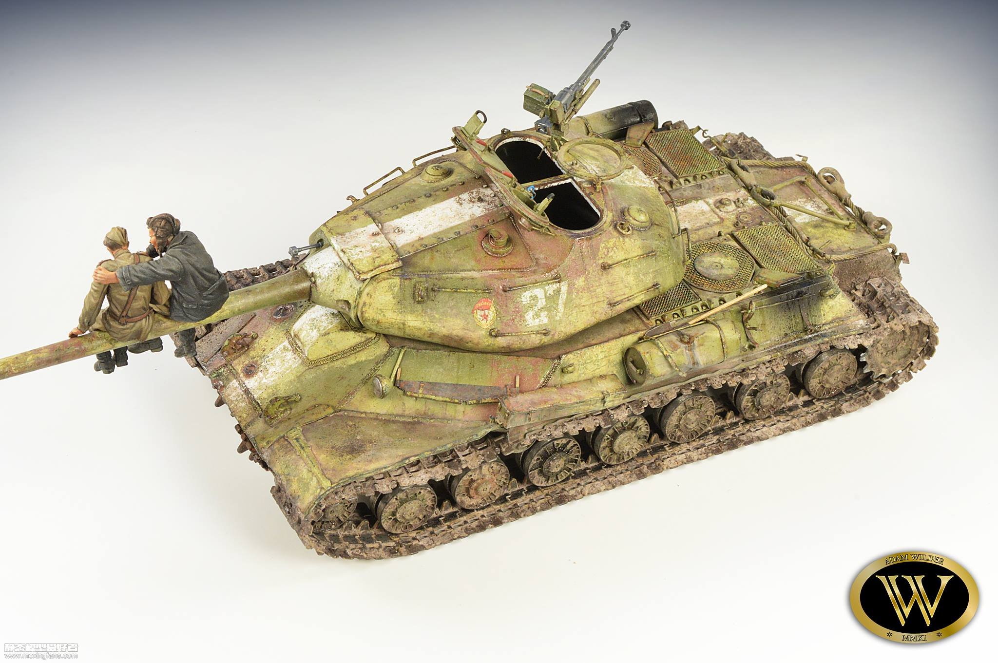 JS-4重型坦克（小号手）第二部分：车体考证改造