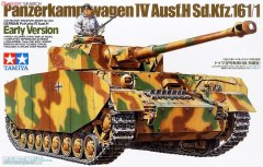 【田宫 35209】二战德国四号坦克H型(初期)板件图和说明书