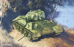 【威龙 6487】苏联T-34/76中型坦克1942板件图和说明书