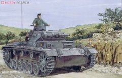 【威龙 6632】二战德国三号F型中型坦克板件图和说明书