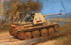 【威龙 6420】德国黄鼠狼III坦克歼击车H型板件图和说明书