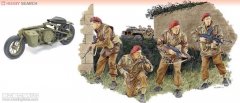 【威龙 6586】英国第二SAS兵团及摩托车法国1944板件图和说明书