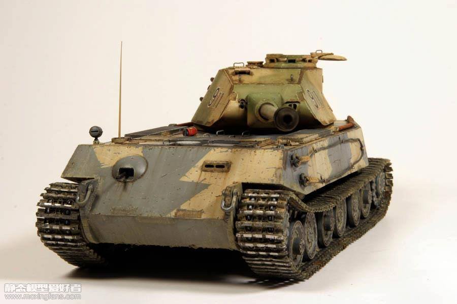 德国VK4502重型坦克保时捷炮塔（HOBBYBOSS）