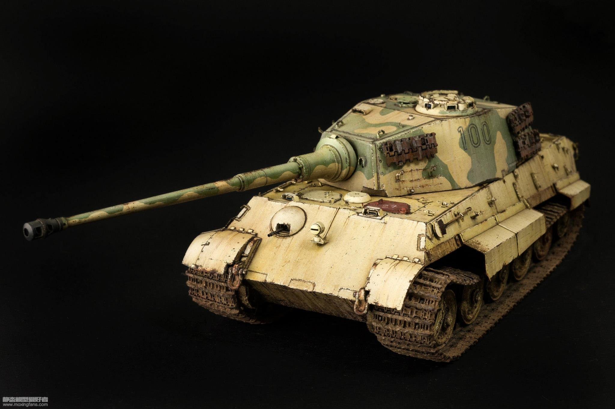 德国虎王重型坦克八爪鱼涂装(威龙)