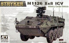 【AFV 35126】美国M1126斯崔克8X8轮式装甲车标准运兵型评测