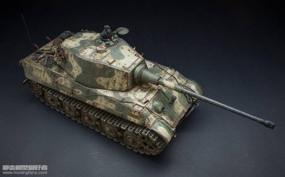德国虎王坦克八爪鱼涂装（威龙）