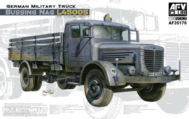 【AFV 35170】德国布辛纳格 L4500S 4.5吨军用卡车评测