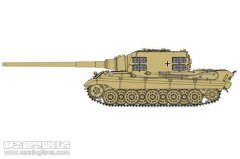 【威龙 6827】猎虎重型坦克歼击车12.8cm PaK.80 (L/66)