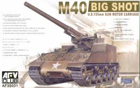 【AFV 35031】美国155mm M40自行火炮评测
