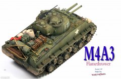 美国谢尔曼M4A3E8坦克喷火型（威龙）
