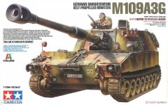 【田宫 37022】1/35联邦德国M109A3G自行火炮板件图和说明书