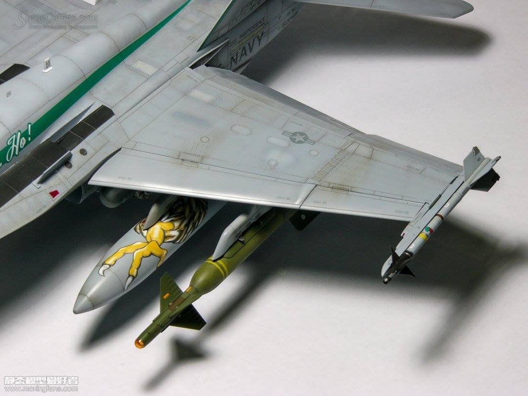 fa-18c hornet "chippy ho"--fa-18c超级大黄蜂战斗机