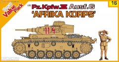 【威龙 9116】1/35德国三号坦克G型北非军团板件图和说明书