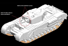 【威龙 7327】丘吉尔MK.III皇家工兵装甲车