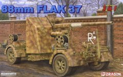 【威龙 6287】1/35德国88mm高射炮FLAK37型（3in1）板件图和说明书（再版）