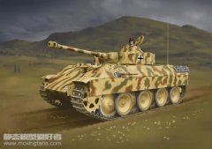 【威龙 6835】1/35豹式坦克回收车四号炮塔指挥型