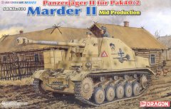 【威龙 6423】1/35德国黄鼠狼2自行反坦克炮中期型板件图和说明书