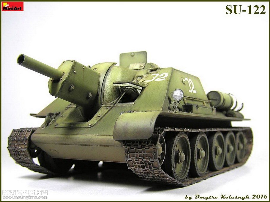 1/35 su-122自行火炮(miniart)(2)