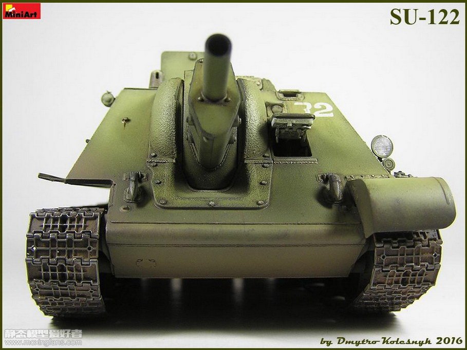 1/35 su-122自行火炮(miniart)(2)