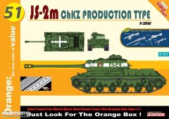【威龙 9151】1/35苏联JS-2m ChKZ重型坦克+苏军装备
