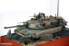 1/35 M1A2 SEP V2主战坦克（田宫）