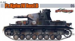 【威龙 6297】1/35 德国四号坦克B型（白盒）