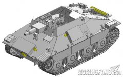 【威龙】1/35新品两则：追猎者7.5cm L/24和三突C/D
