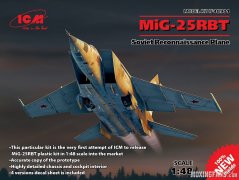 【ICM】新品两则：1/48 MiG-25 RBT侦察机和1/35 日本士兵
