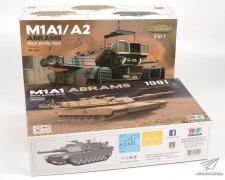 【RFM】1/35 M1A1/A2主战坦克板件预览