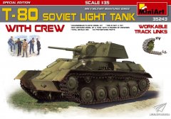 【MINIART 35243】新品：1/35苏联T-80轻型坦克特别版