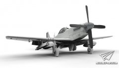 【AIRFIX】新品：1/48 P-51D野马战斗机