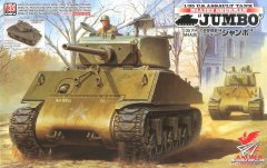 【ASUKA 35021s】1/35美国M4A3E2中型坦克Jumbo限量版板件图和说明书