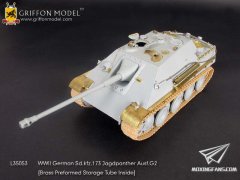 【格里芬 L35053】二战德国猎豹G2型坦克歼击车基本改造套件(威龙6609)