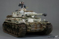 1/35 Panzerkampfwagen IV Ausf J (WINTER)--四号坦克J型冬季涂装（田宫）