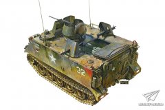【AFVCLUB 35113】新品：1/35 M113A1 ACAV装甲车板件试模图