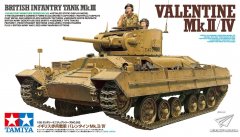 【田宫 35352】1/35 英国瓦伦丁步兵坦克Mk.II/IV封绘及官方说明放出