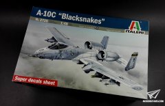 【意大利 2725】1/48 美国A-10C攻击机开盒评测