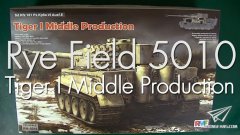 【麦田 5010】1/35 虎式坦克中期型（全内构）开盒评测视频